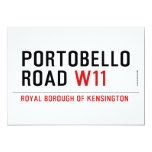 Portobello road  Invitations
