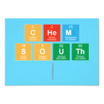 Chem
 South
   Invitations