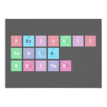 Periodic
 Table
 Writer  Invitations
