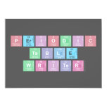 Periodic
 Table
 Writer  Invitations