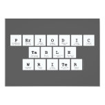 Periodic
 Table
 Writer  Invitations