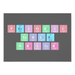 Periodic
 Table
 Writer  Invitations