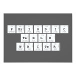 Periodic
 Table
 Writer  Invitations