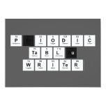 Periodic
 Table
 Writer  Invitations