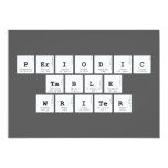 Periodic
 Table
 Writer  Invitations