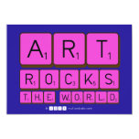 ART
 ROCKS
 THE WORLD  Invitations