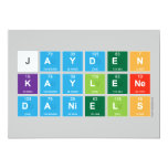 Jayden 
 Kaylene
 Daniels  Invitations