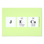 JECA  Invitations