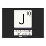 J
 JENNIFER'S
 PHONE  Invitations