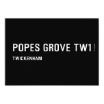 Popes Grove  Invitations