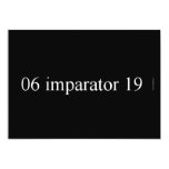 06 imparator 19  Invitations