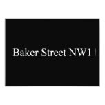 Baker Street  Invitations