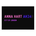 Anna Hart  Invitations