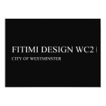FitiMi Design  Invitations