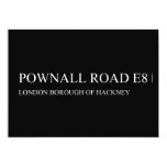 POWNALL ROAD  Invitations