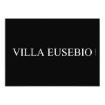 Villa EUSEBIO  Invitations
