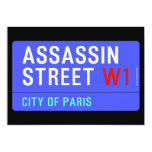 ASSASSIN Street  Invitations
