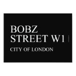 BOBZ Street  Invitations
