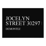 Jocelyn  Street  Invitations