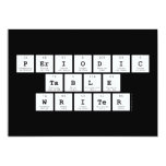 Periodic
 Table
 Writer  Invitations