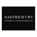 nantwich  Invitations