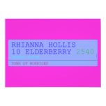 Rhianna hollis 10 elderberry  Invitations