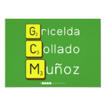 Gricelda
 Collado
 Muñoz  Invitations