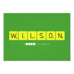 WILSON        Invitations