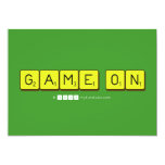 Game On  Invitations