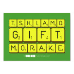 TSHIAMO
 GIFT
 MORAKE  Invitations