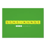 scheikunde  Invitations