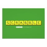 SCRABBLE  Invitations