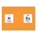 H ES  Invitations