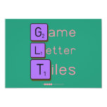 Game
 Letter
 Tiles  Invitations