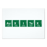AUXITEX  Invitations