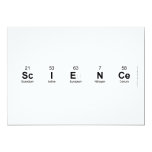 Science  Invitations