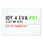 idy 4 eva  Invitations