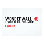 wonderwall  Invitations
