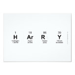 Harry  Invitations
