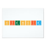 Ciencia  Invitations