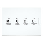 muel  Invitations
