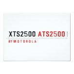 XTS2500  Invitations