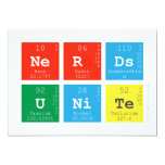 Nerds
 Unite  Invitations