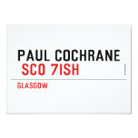 Paul Cochrane   Invitations