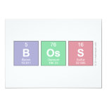 boss  Invitations