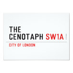 the cenotaph  Invitations