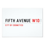 Fifth Avenue  Invitations