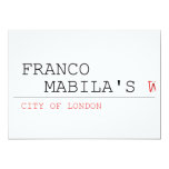 franco    mabila's  Invitations