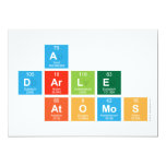  a
 darle
  atomos  Invitations