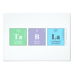  tabla  Invitations